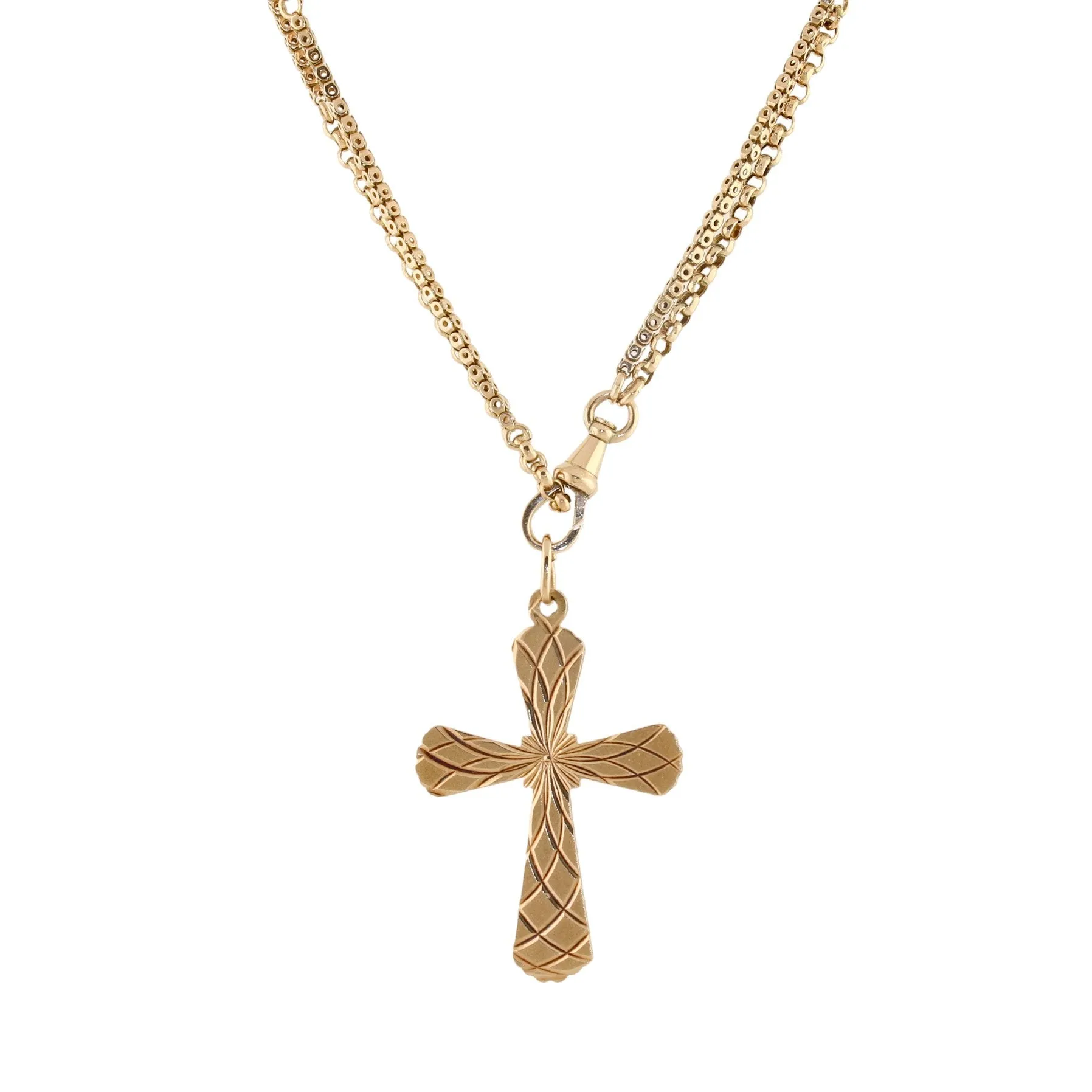9k x Vintage English Watch Chain