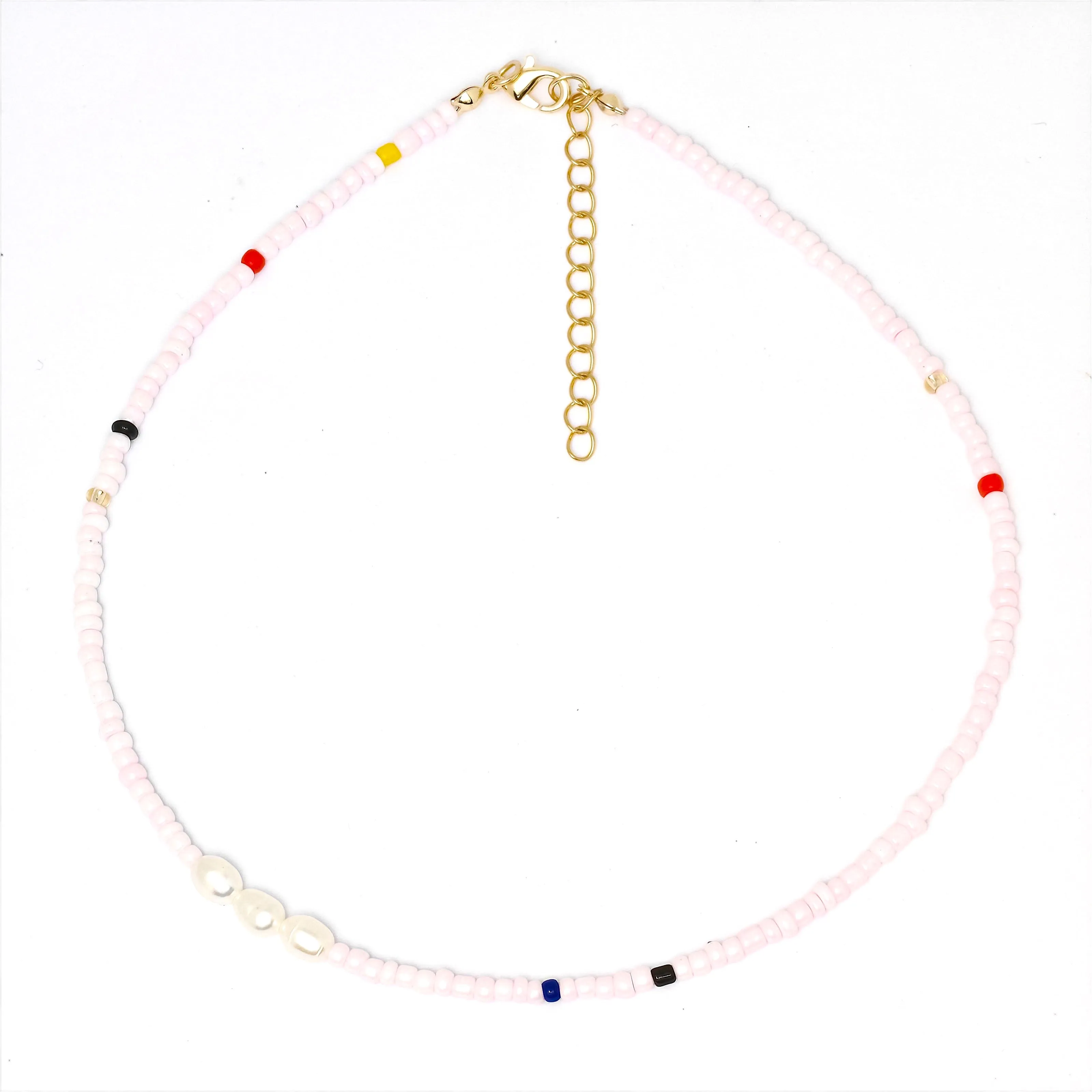 Blossom Pearl Beaded Choker