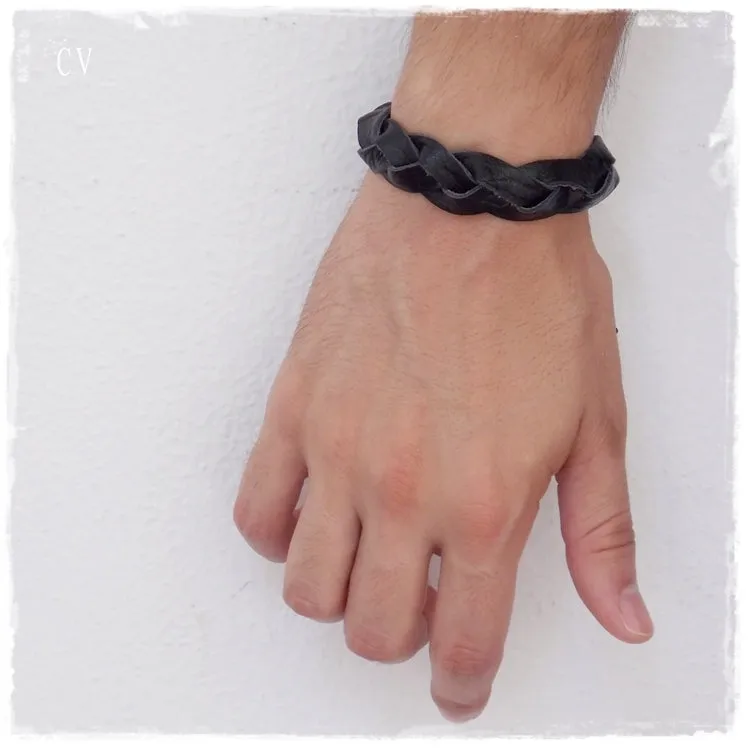 Braided Leather Bracelet