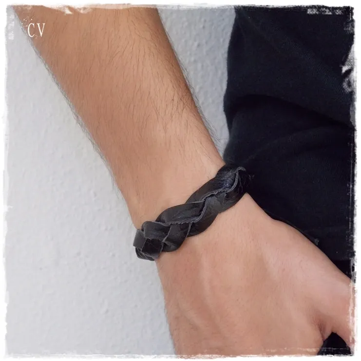 Braided Leather Bracelet