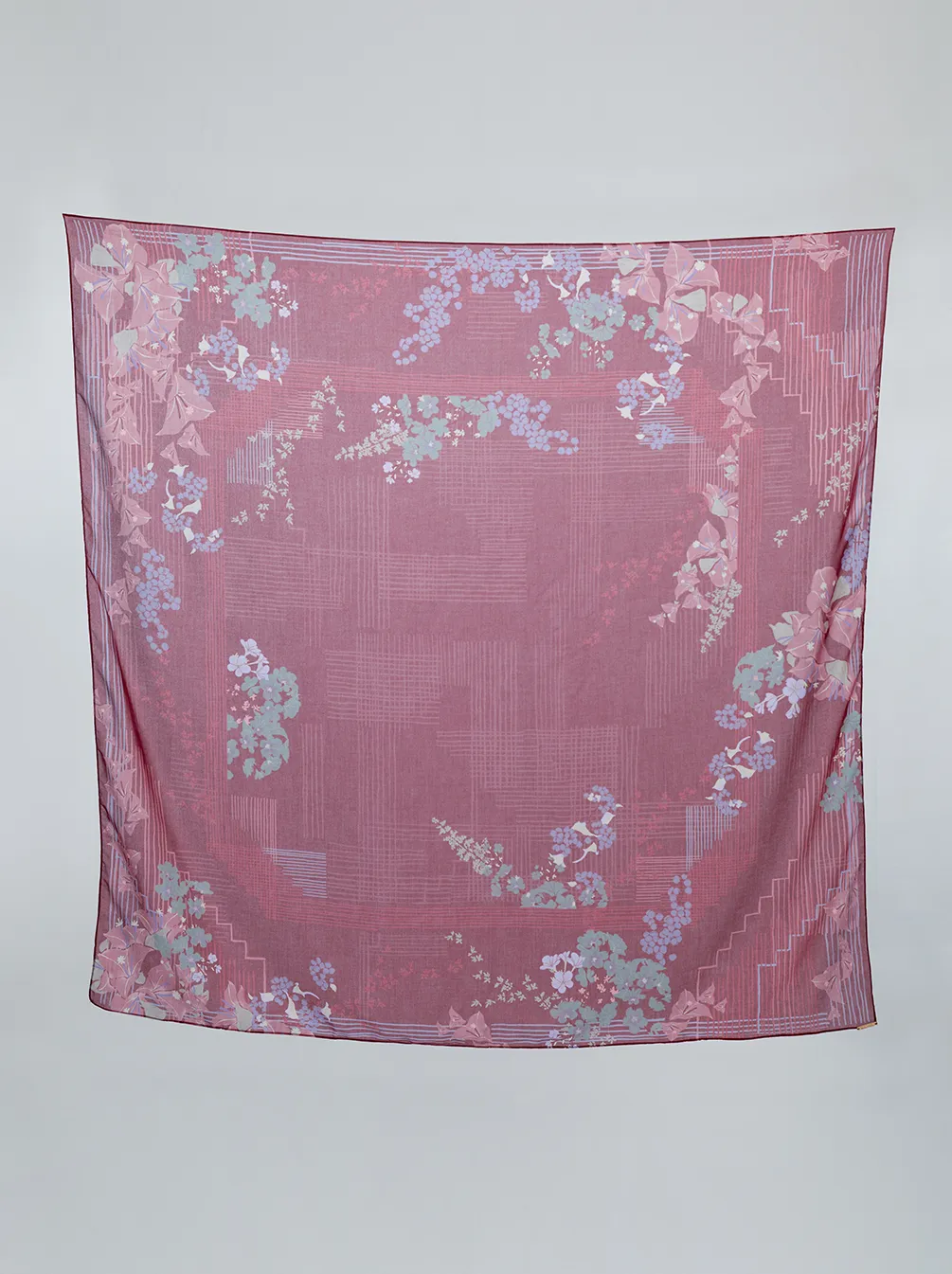 CHARAKA SCARF MAROON BRIGHT