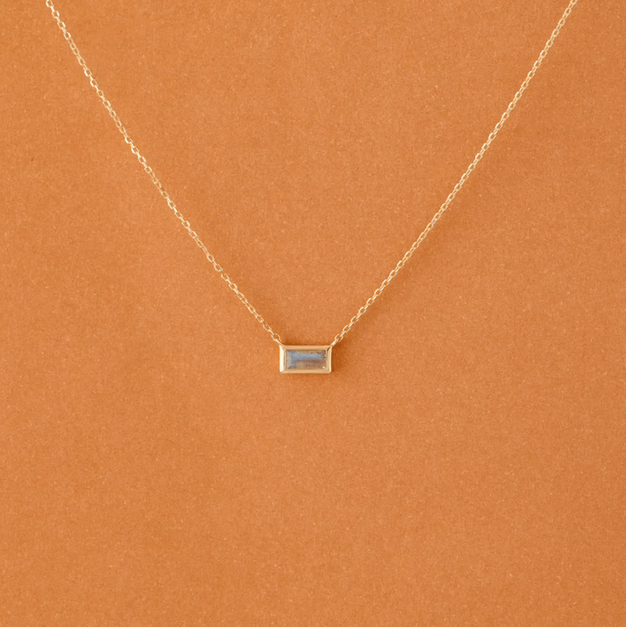 Dainty Labradorite Necklace, Teresa