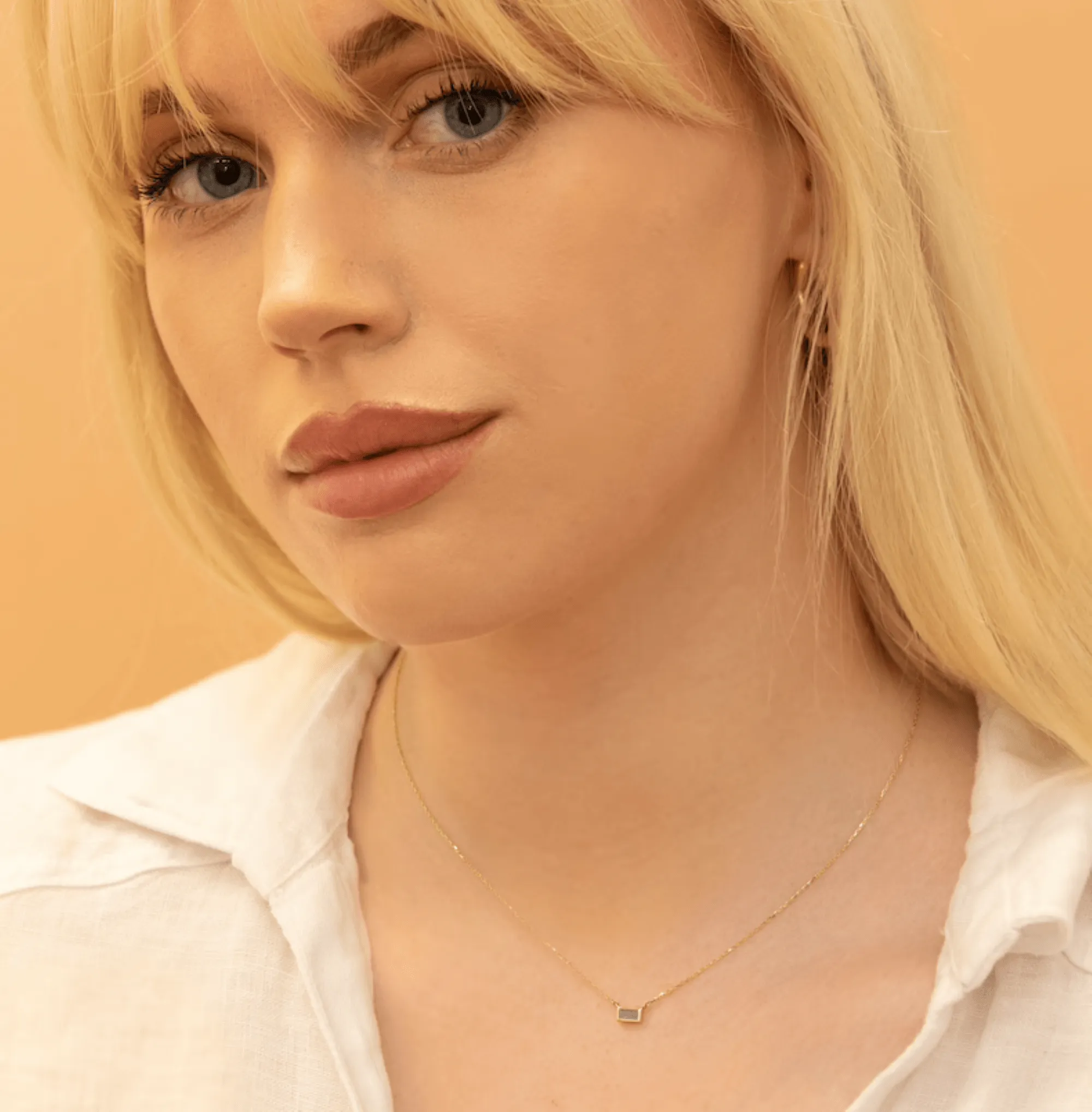 Dainty Labradorite Necklace, Teresa