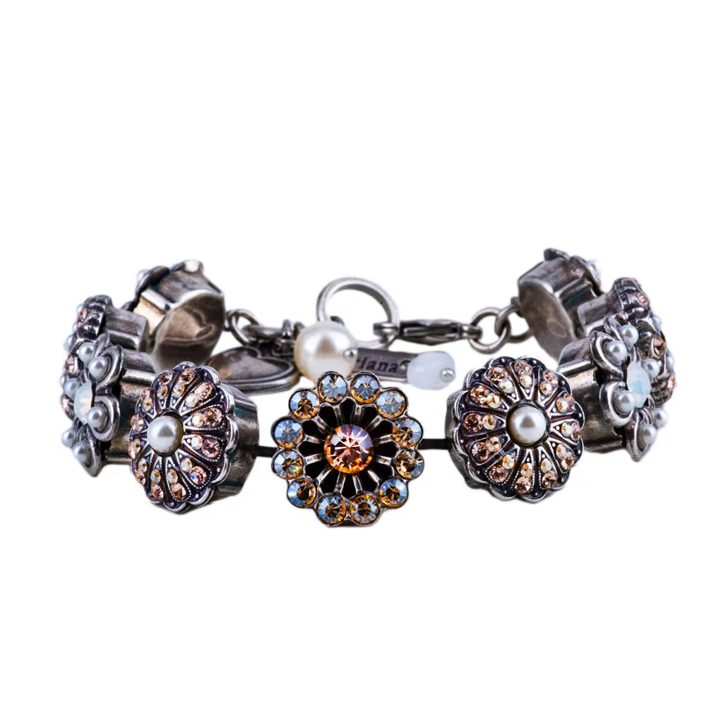 Extra Luxurious Rosette Bracelet in "Cookie Dough" *Custom*