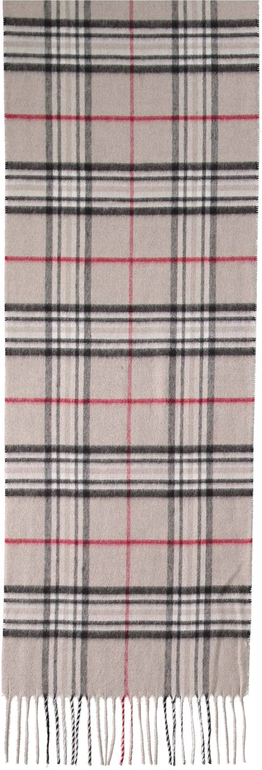 FRAAS - The Scarf Company - FRAAS Plaid Cashmink® Scarf: Black
