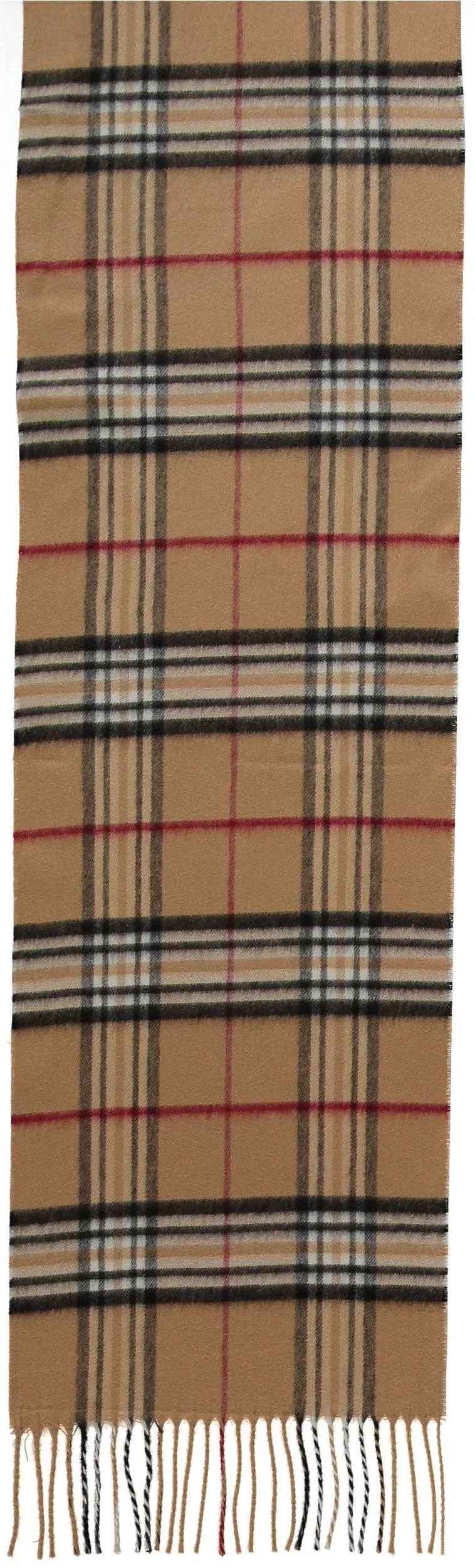 FRAAS - The Scarf Company - FRAAS Plaid Cashmink® Scarf: Black