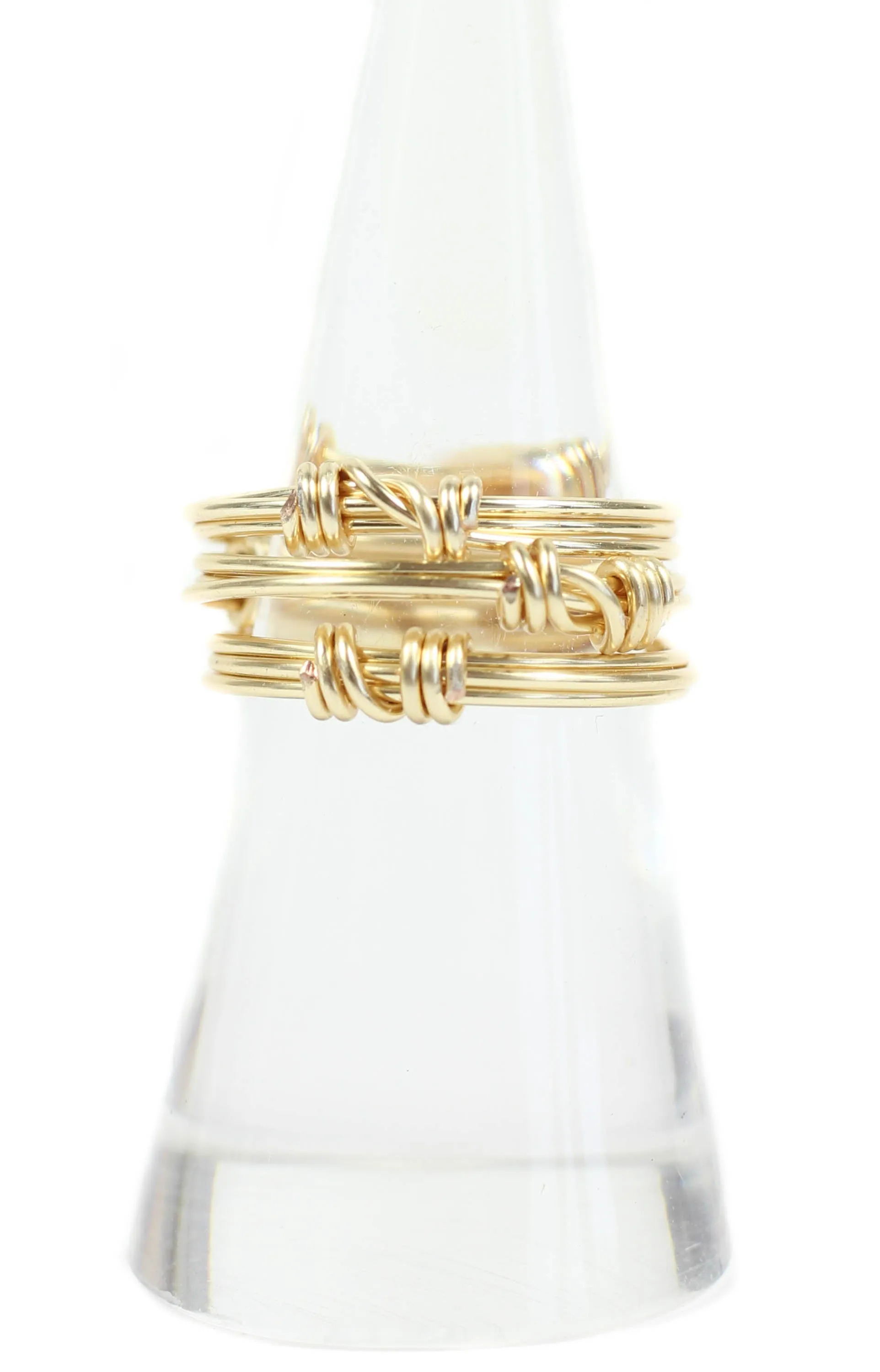 Gold Stackable Ring Set