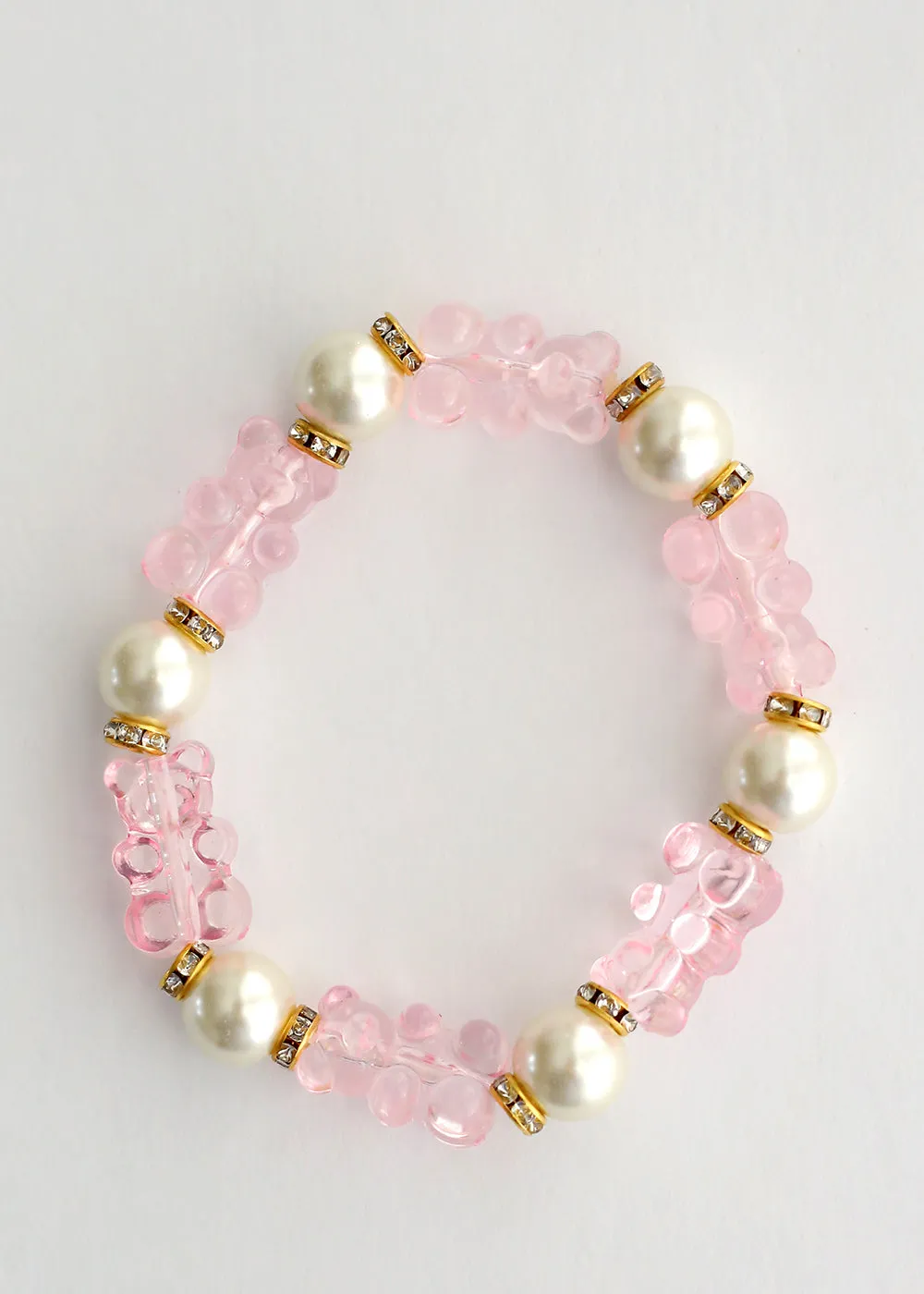 Gummy Bear & Pearl Bracelet