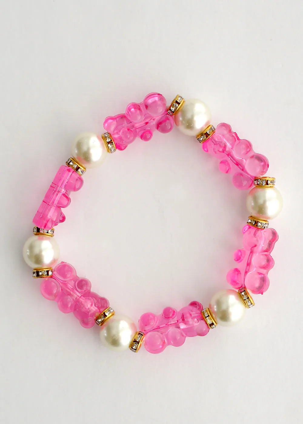 Gummy Bear & Pearl Bracelet