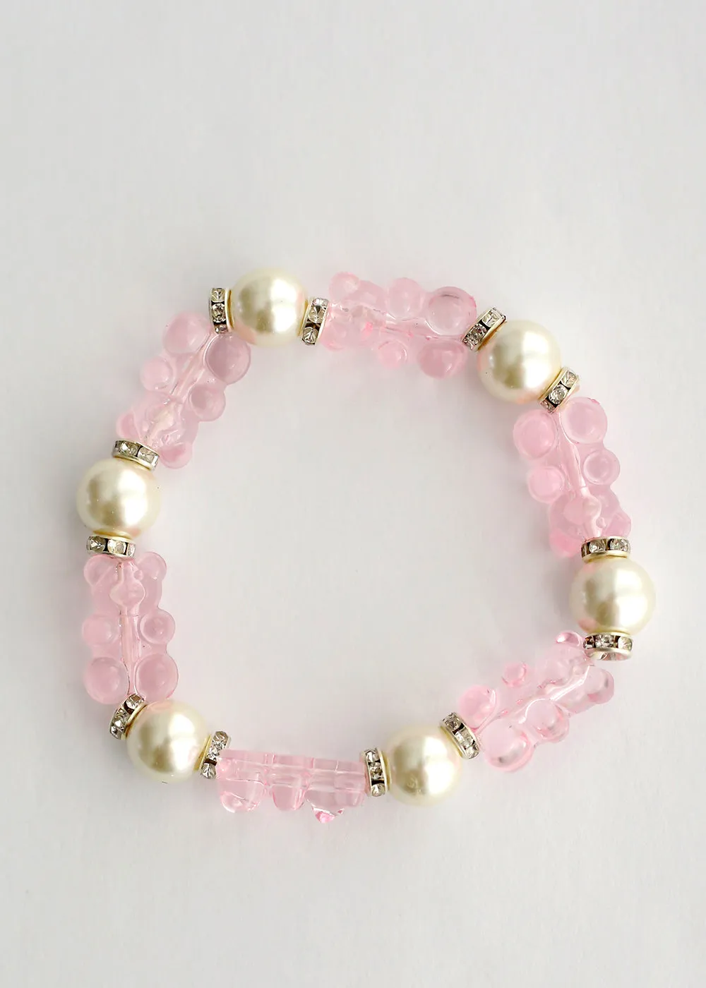Gummy Bear & Pearl Bracelet