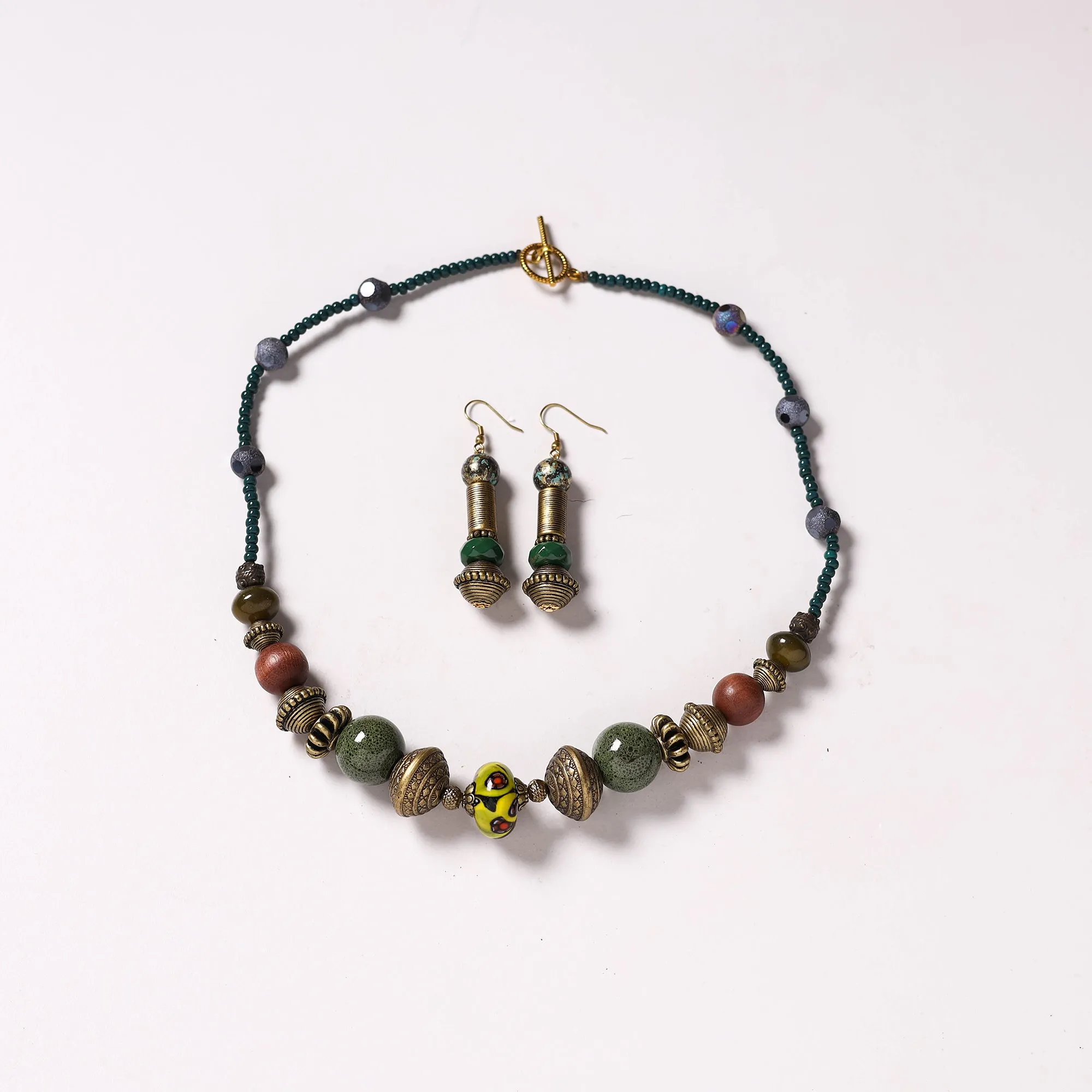 Handmade Beaded Necklace Set 245
