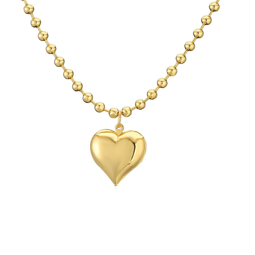 Heart Beaded Necklace