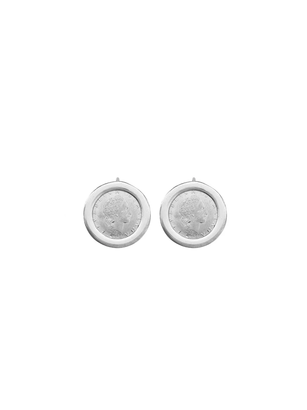 Moneta Coin Earrings
