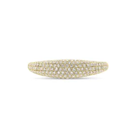 Pave Diamond Dome Ring