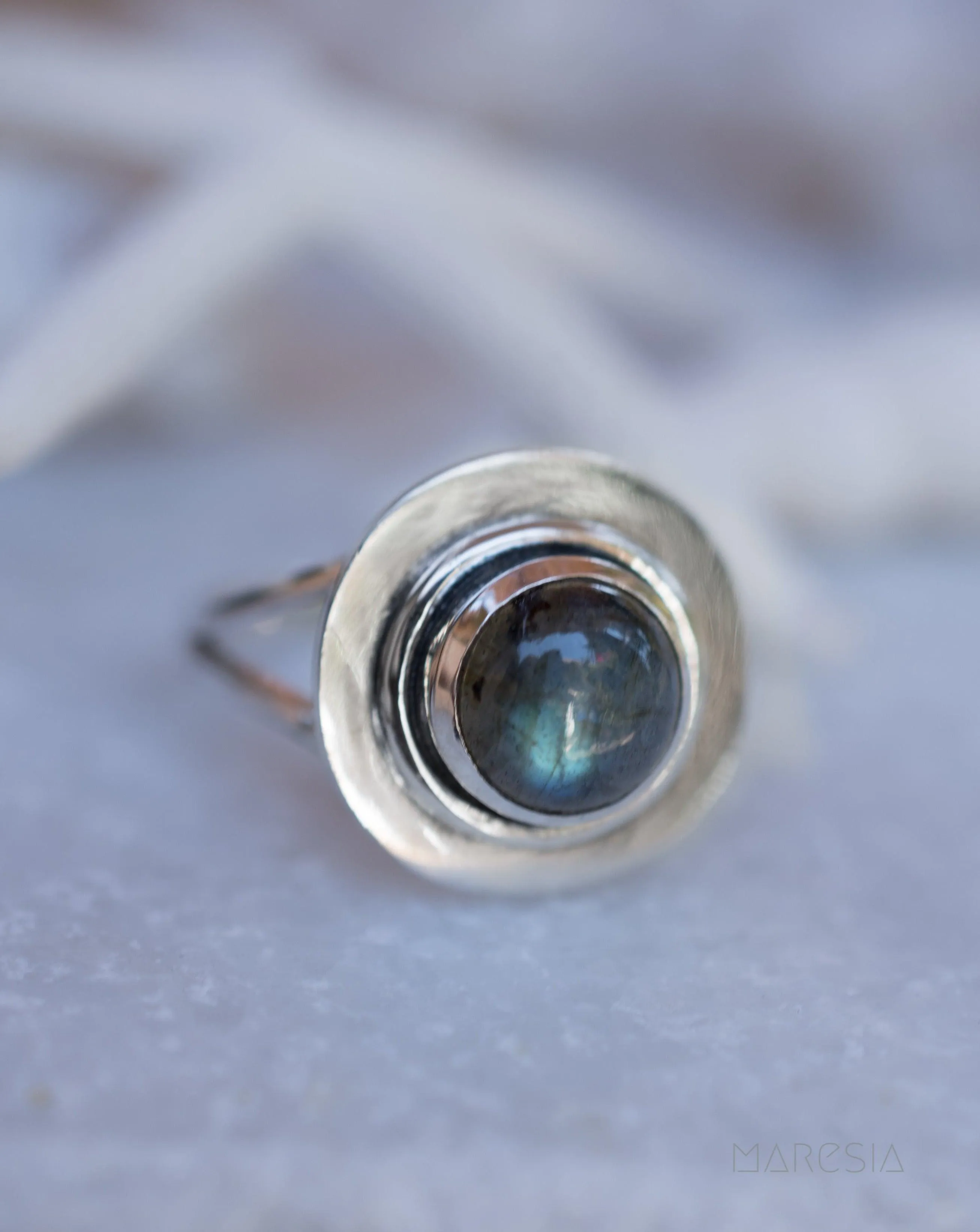 Rainbow Labradorite ~  Sterling Silver 925 ~  MR174