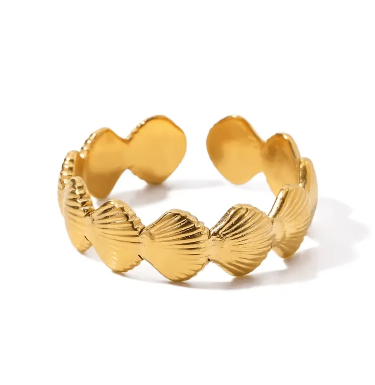 Sea Shell Resizable Ring