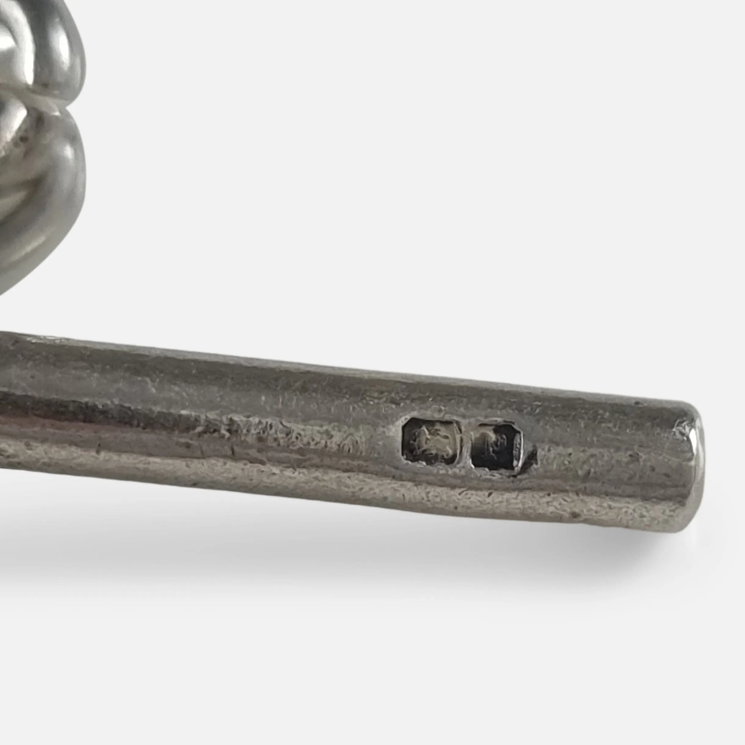 Sterling Silver Double Albert Watch Chain - 47.3g
