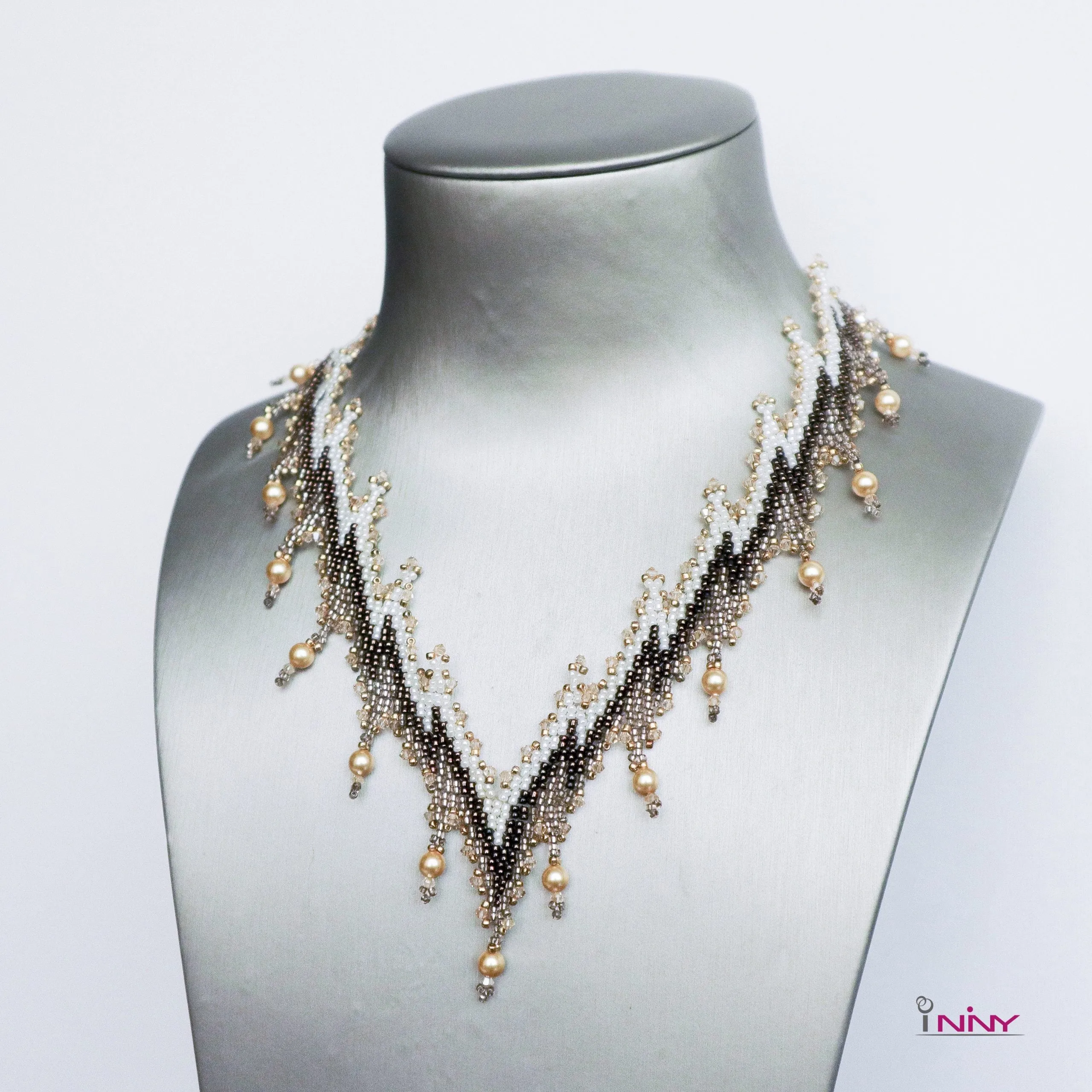 The Handmade Crystal Flame Necklace