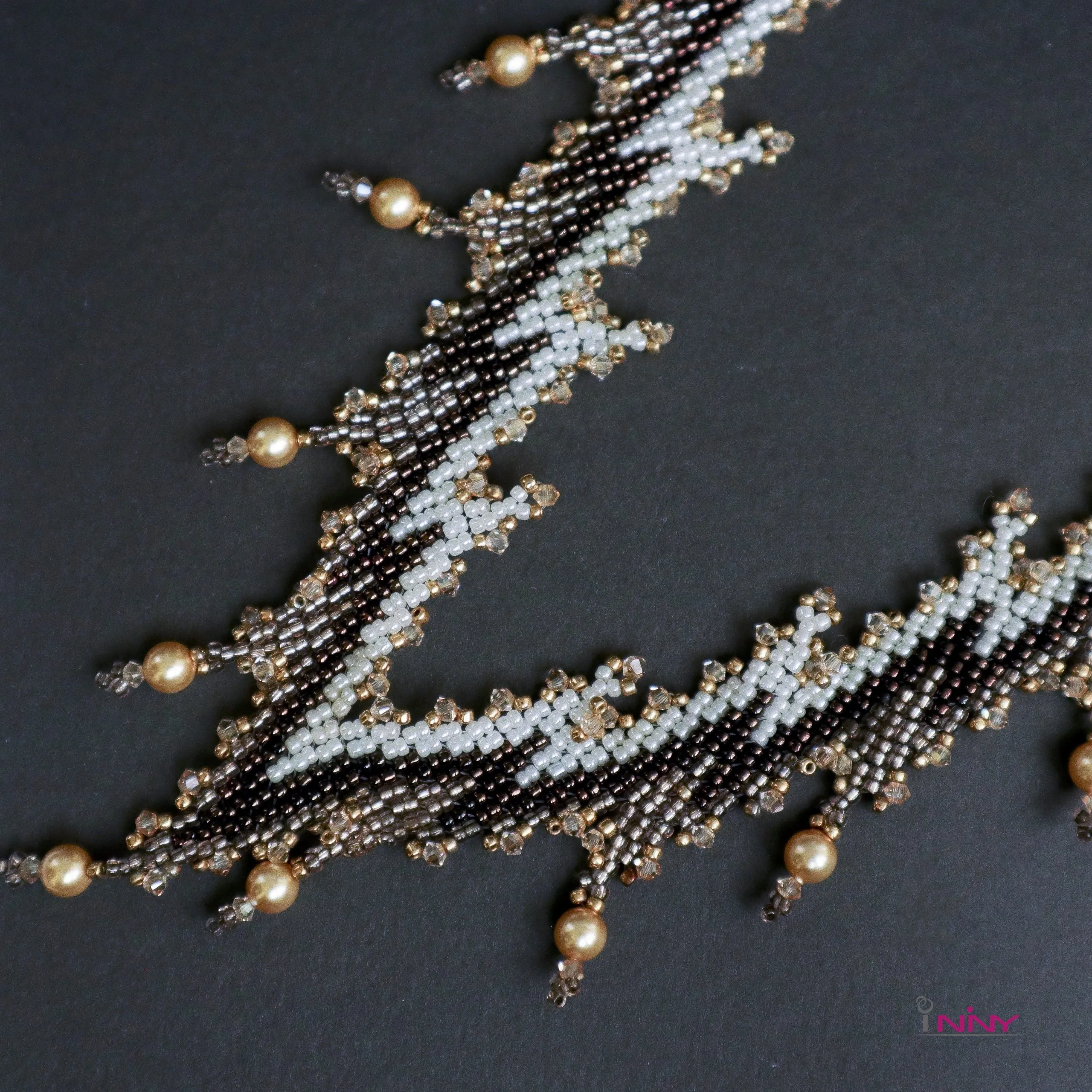 The Handmade Crystal Flame Necklace