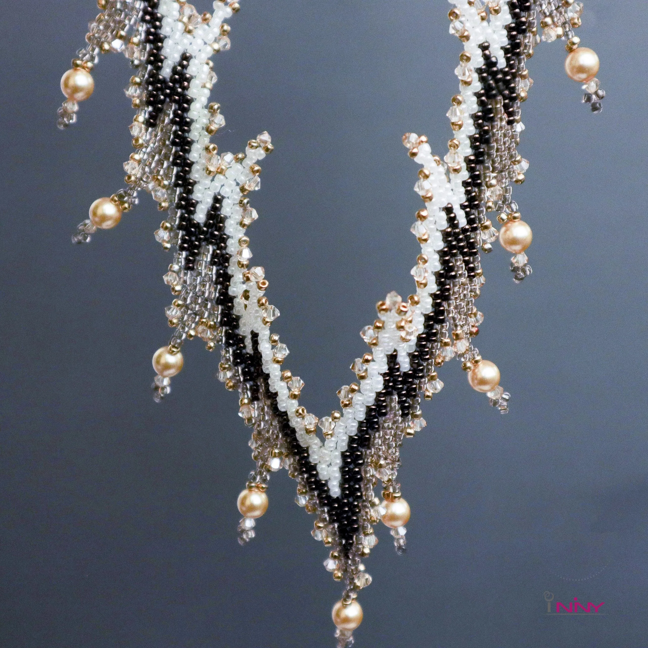 The Handmade Crystal Flame Necklace