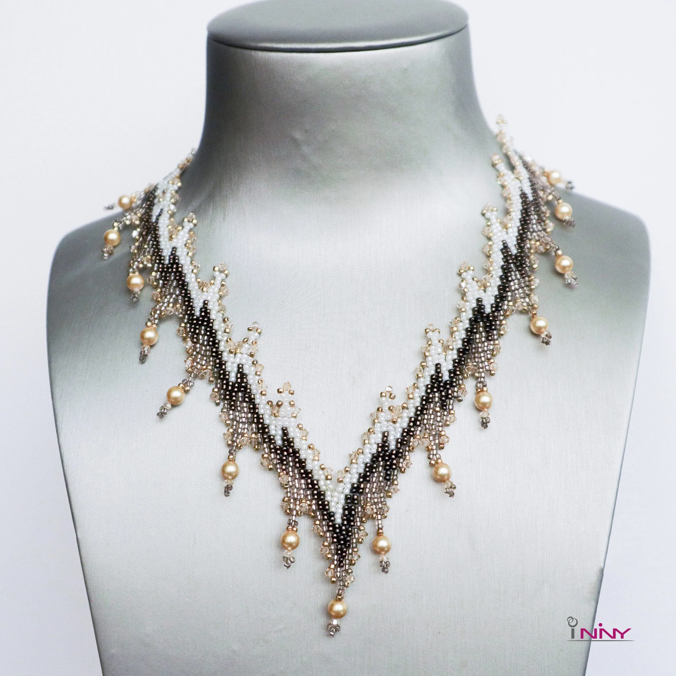 The Handmade Crystal Flame Necklace