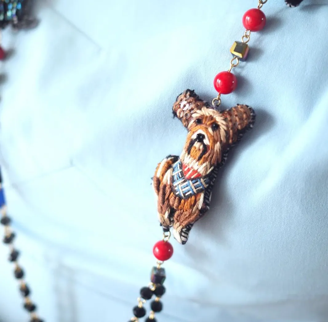 TM - NEK2894 Manyali Poppins  Necklace